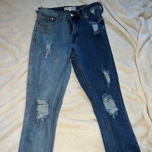 Never fully wore them. Super cute there like mom jeans